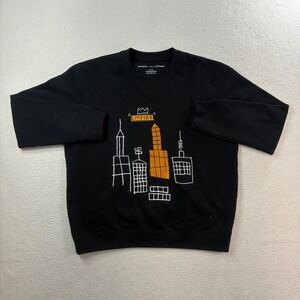 Coach Jean Michel Basquiat Crewneck Sweatshirt Womens Medium Black Empire State